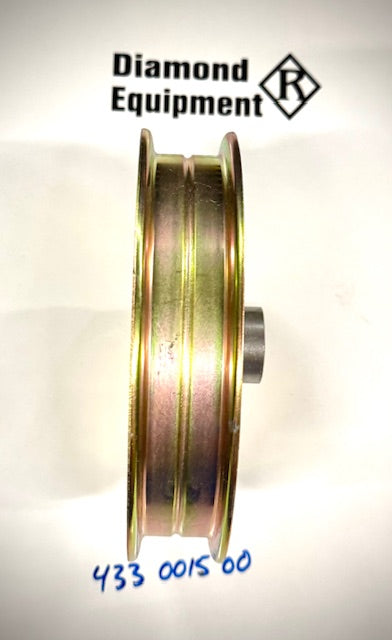 Spartan Idler Pulley, 6 3/4in, 15/16in Spacer Assembly, 433-0015-00