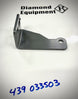 Spartan Deck Belt Idler Damper Bracket, 439-0335-03