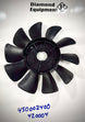 Spartan HTE HTJ Fan, 7in CCW, 450-0024-00