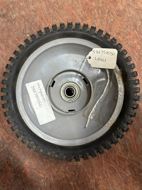 Genuine Husqvarna 8x2 Walk Behind Lawn Mower Wheel – OEM 532750550 - View #2