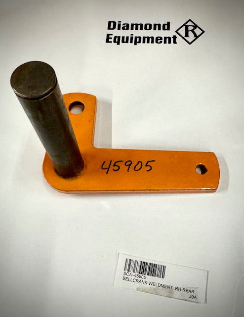 Scag Bellcrank Weldment, RH Rear, 45905