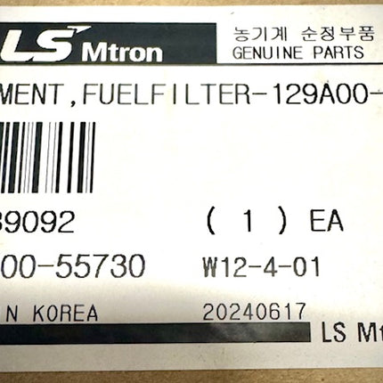 LS Tractor Fuel Filter, Element, 40539092