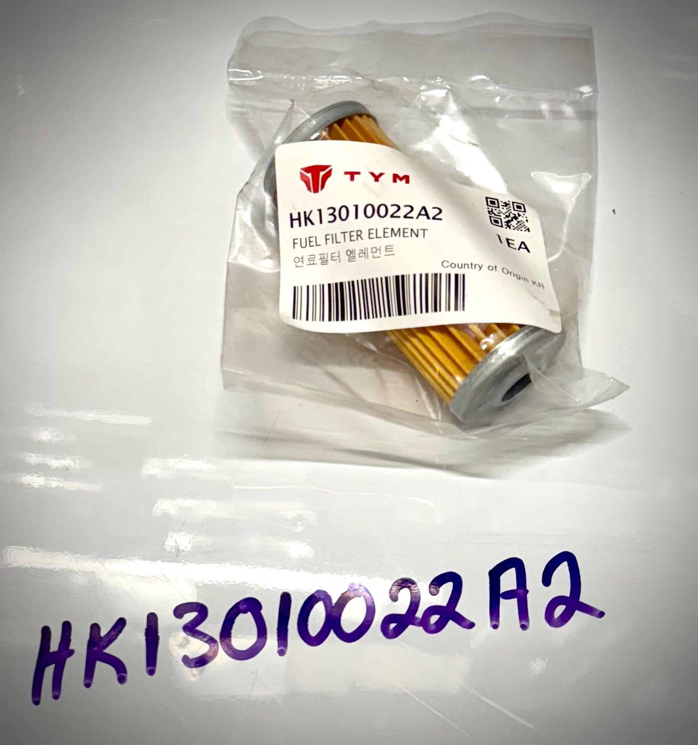 TYM Fuel Filter Element, HK13010022A2