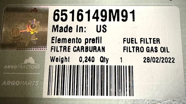 McCormick Fuel Cartridge, 6516149M91