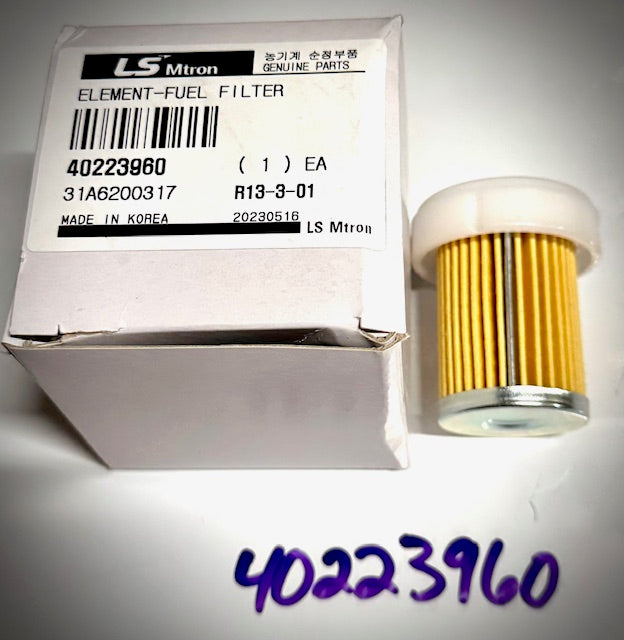 LS Tractor Fuel Filter 40223960