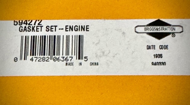 Briggs & Stratton Engine Gasket Set, 594272