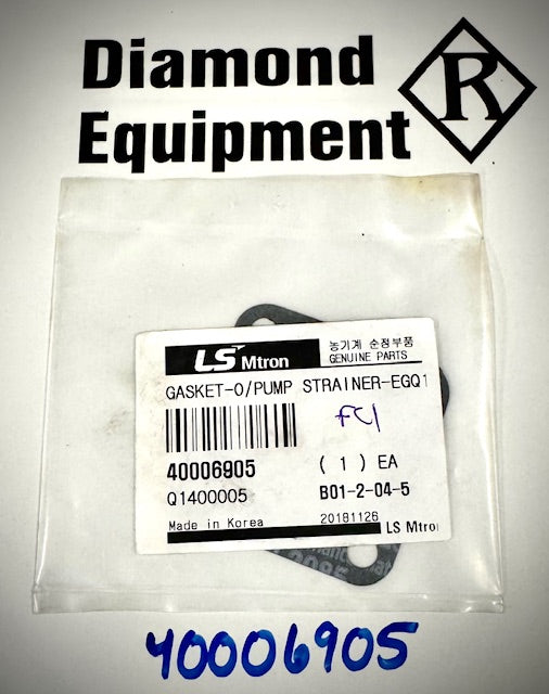 LS Tractor Gasket, O/Pump Strainer, 40006905