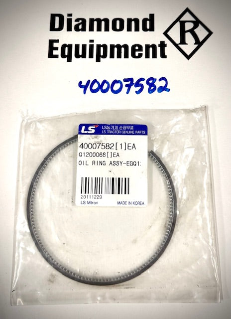 LS Tractor Oil Ring Assembly 40007582