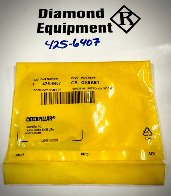 Fabick / CAT Gasket, 425-6407