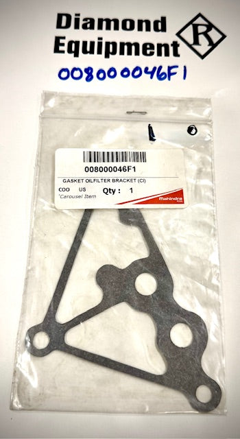Mahindra Oil Filter Bracket Gasket, 008000046F1