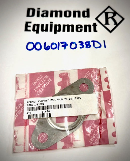 Mahindra EGR Exhaust Manifold to EGR Pipe Gasket, 006017038D1