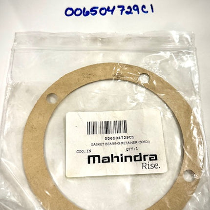 Mahindra Transmission Counter Shaft Bearing Retainer Gasket, 006504729C1