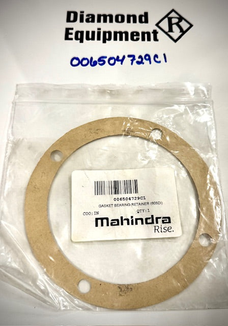 Mahindra Transmission Counter Shaft Bearing Retainer Gasket, 006504729C1