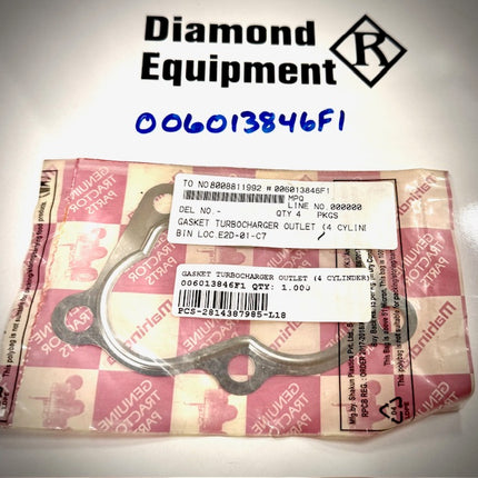 Mahindra Metallic TC-Ex Pipe Gasket, 006013846F1