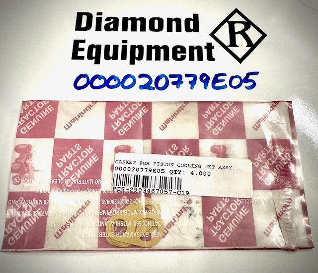 Mahindra Piston Cooling Jet Gasket, 000020779E05