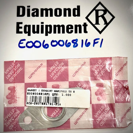 Mahindra Tractor Gasket (Exhaust Manifold to EGR Pipe), E006006816F1