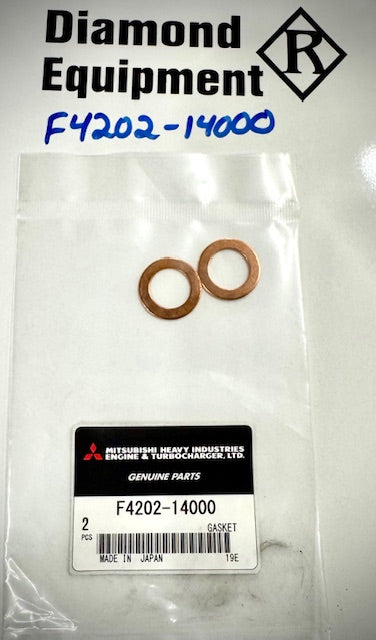 Mahindra / Mitsubishi Copper Washer Gasket, F420214000