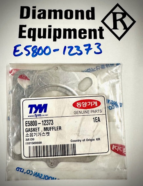 Mahindra / TYM Muffler Gasket, E580012373