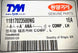 TYM Left Hand Stop Lamp Cover, 11817023500NG