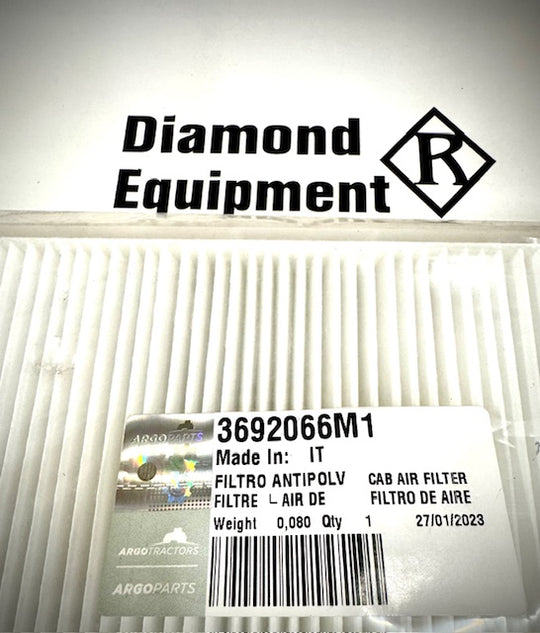 McCormick / Argo Parts Cabin Air Filter, 3692066M1