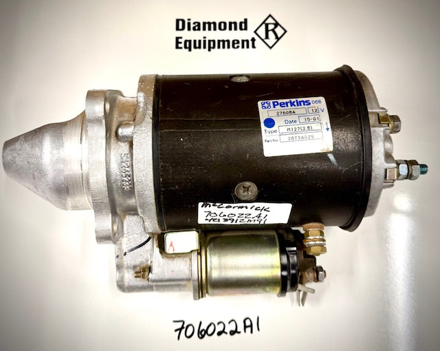 McCormick / Argo Parts Starter, 706022A1
