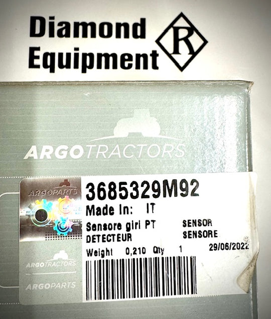 McCormick / Argo Parts PTO Speed Sensor, 3685329M92
