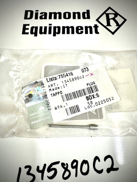 McCormick / Argo Part Plug, 1345890C2