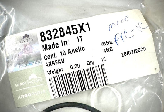 McCormick / Argo Parts O-Ring, 832845X1