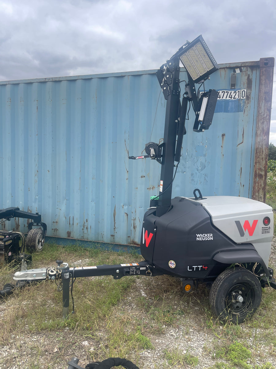 Wacker Neuson LTT4 Diesel Powered Work Light Tower - Rental