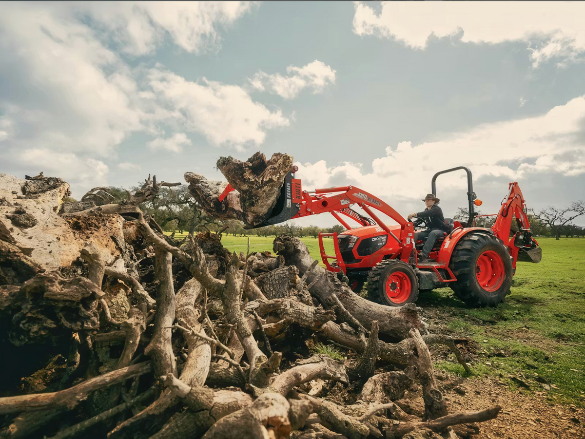 Kioti DK5520 – 55 HP 4WD Utility Tractor | Diamond R Equipment
