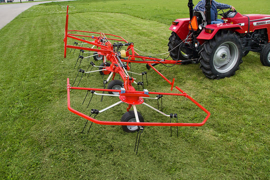 Farmking RT417 4 Basket 17ft Tedder