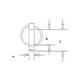 A&I Lynch Pin With Ring, 7/16", PN110