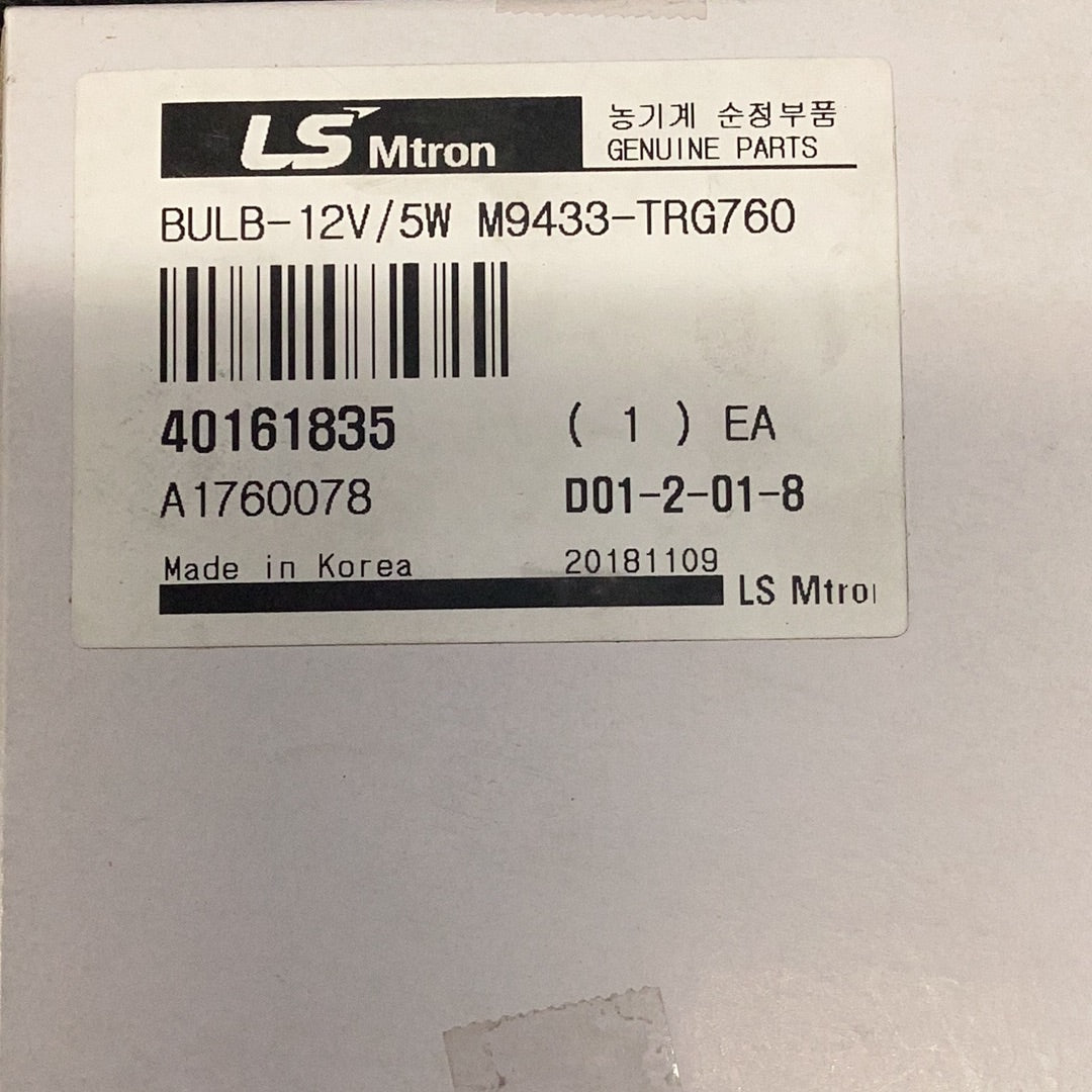 LS Tractor Bulb, 12V/5W 40161835