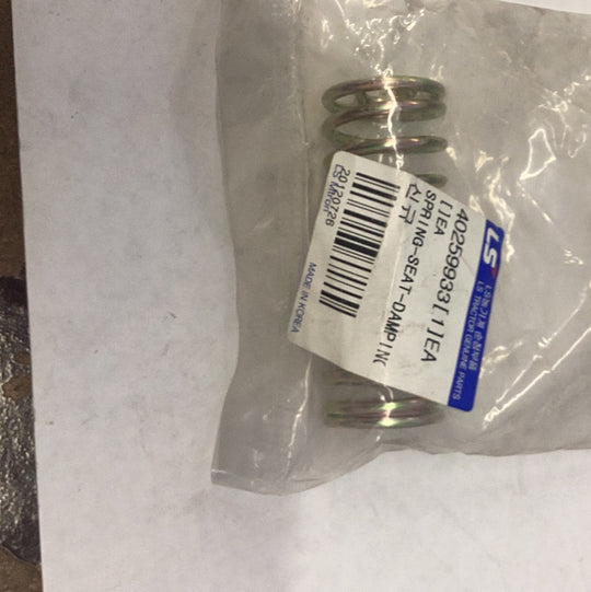 LS Tractors Spring Seat, 40259933