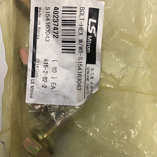 LS Tractor Bolt Hex W/WS, 40237472