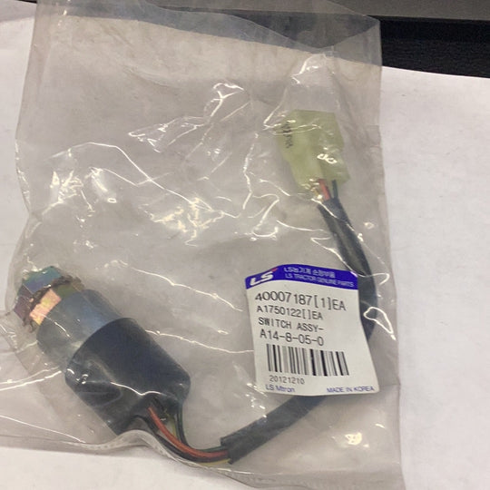 LS Tractor Switch Assembly Start PTO, 40007187