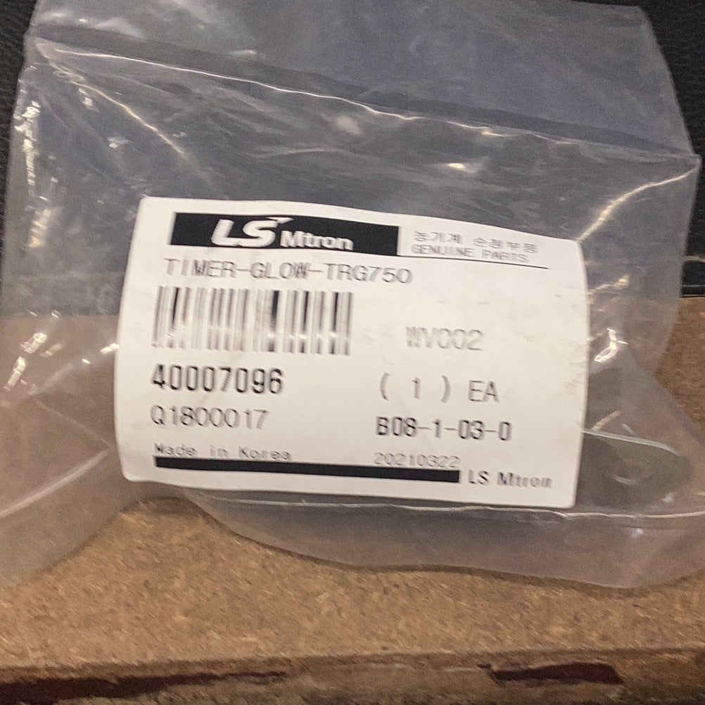 LS Tractor Timer Glow, Q1800017, 40007096