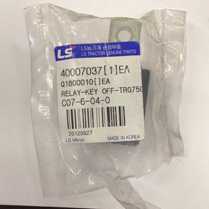 LS Tractor Relay Key, 40007037