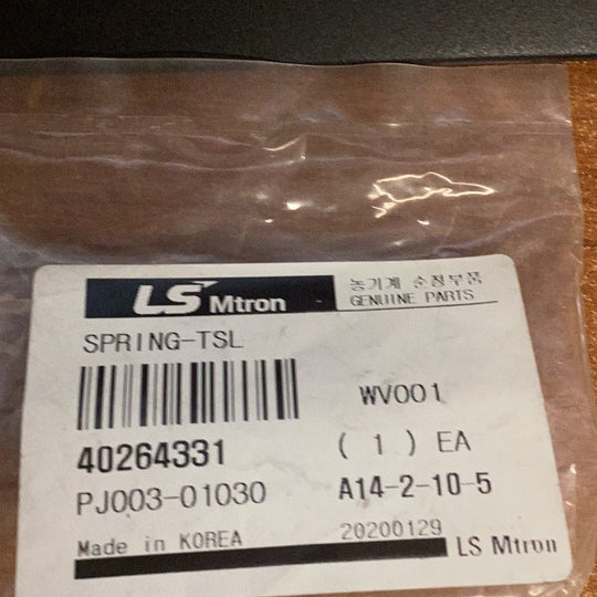 LS Tractor Spring, 40264331