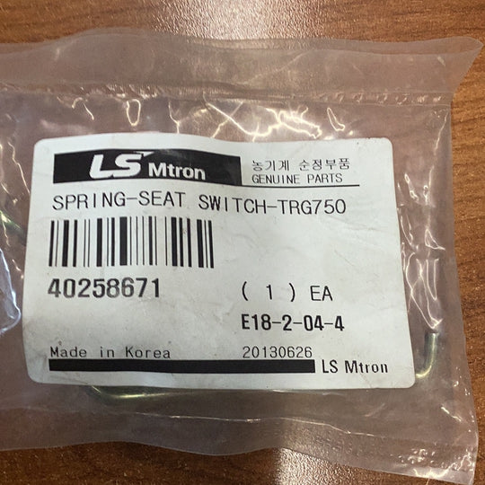 LS Tractor Spring Seat Switch, 40258671