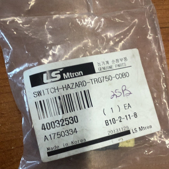 LS Tractor Switch Hazard, 40032530