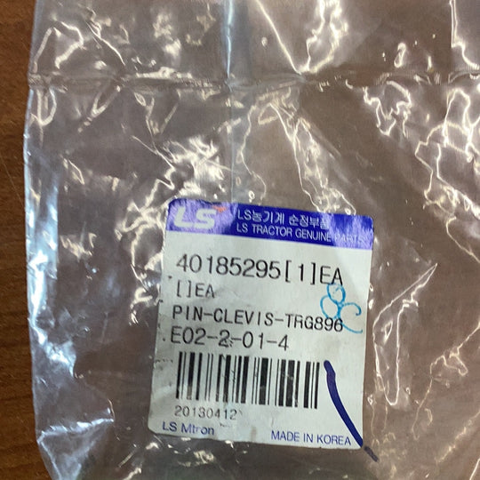 LS Tractor Pin Clevis, 40185295