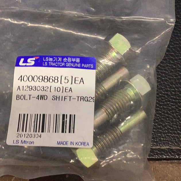 LS Tractor Bolt 4WD Shift TRG293, 40009868