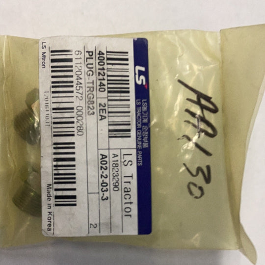 LS Tractor Plug, 2 Pack, 40012140