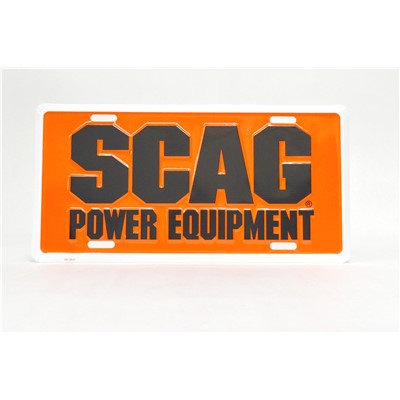 Scag License Plate, SC-License