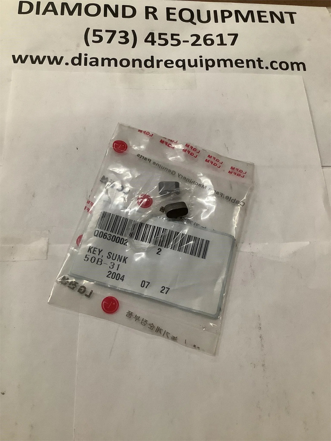 LS Tractor Key, Sunk, 40012800