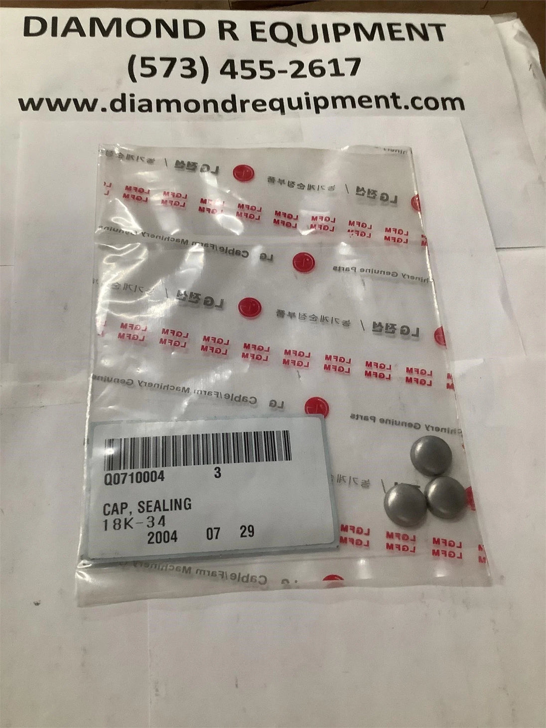 LS Tractor Cap sealing, 40012807